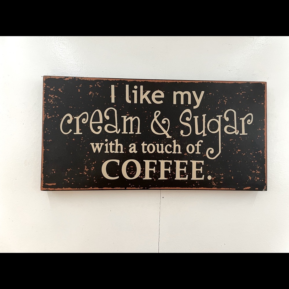 Coffee sign